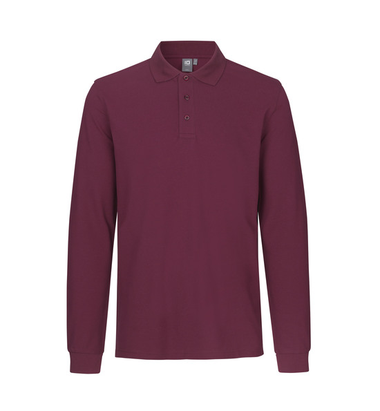 Langarm Poloshirt | Stretch