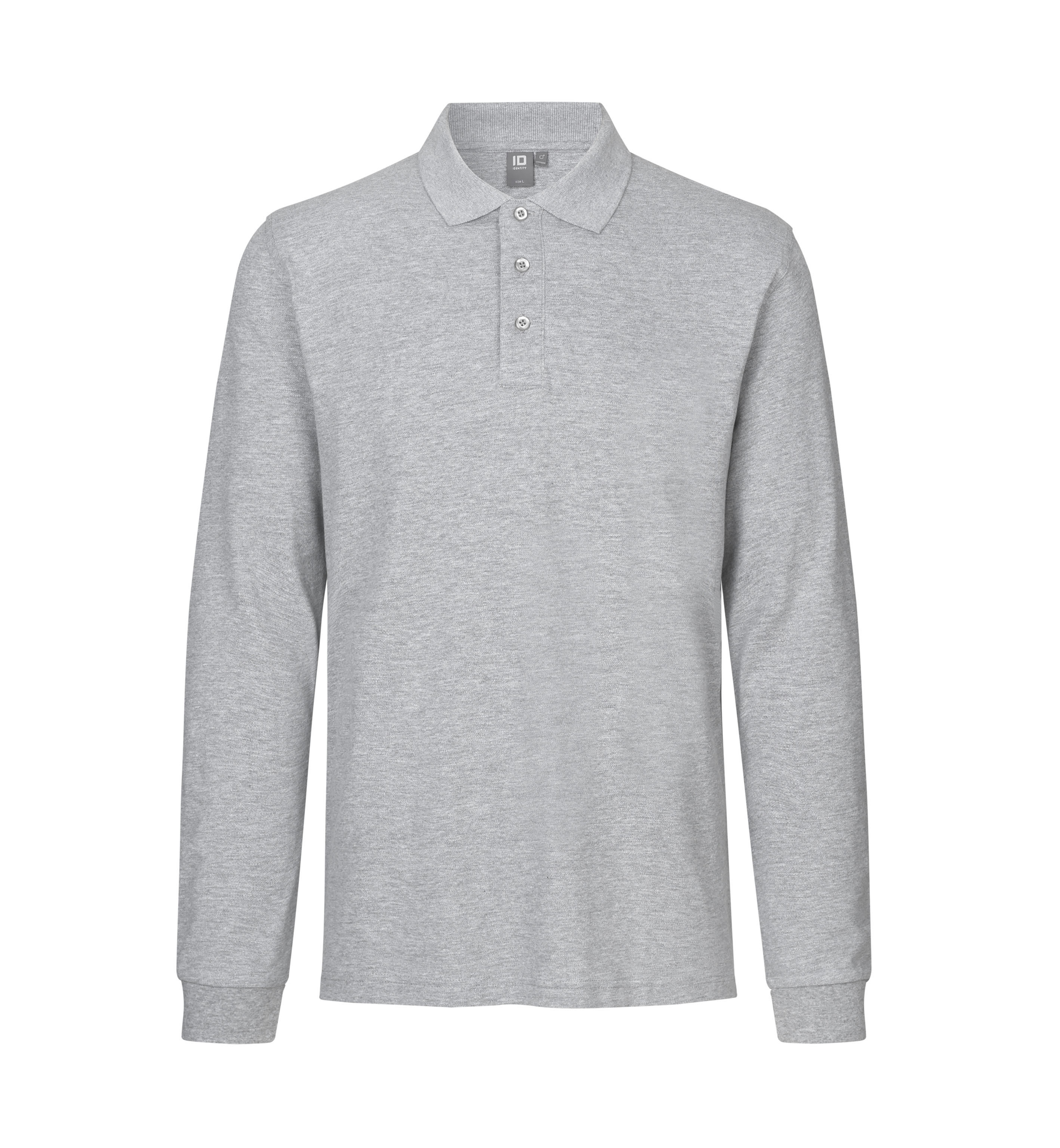 Langarm Poloshirt | Stretch