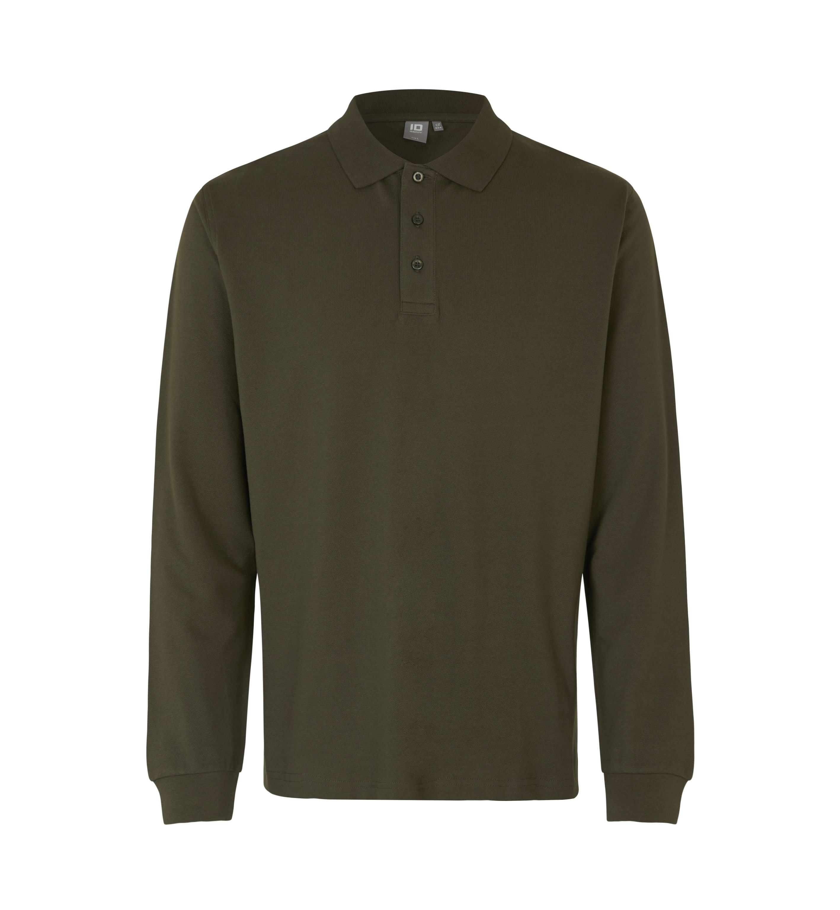 Langarm Poloshirt | Stretch