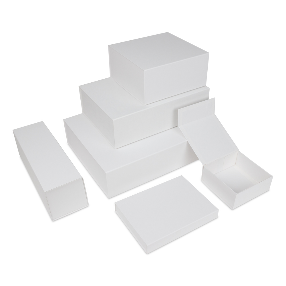 Luxus Magnetfaltkartonagen VPD040 42,5 x 33,3 x 9,7 cm weiss