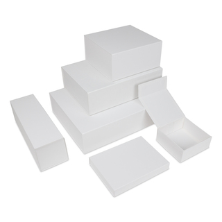 Luxus Magnetfaltkartonagen VPD040 42,5 x 33,3 x 9,7 cm weiss