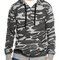 Full Zip Camo Hooded Sweat Jacket