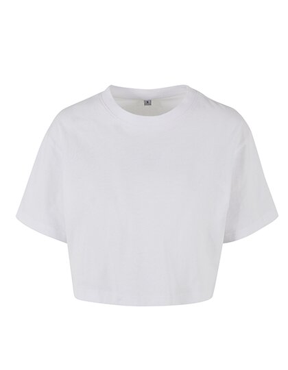 BY264 Build Your Brand Ladies Short Oversized Tee
