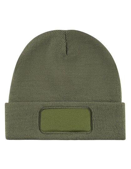 C1451 Strickmütze mit Patch