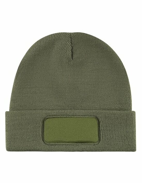 C1451 Strickmütze mit Patch