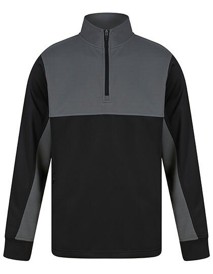 FH874 Adults 1/4 Zip Tracksuit Top