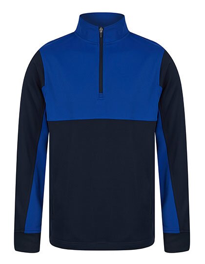 FH874 Adults 1/4 Zip Tracksuit Top
