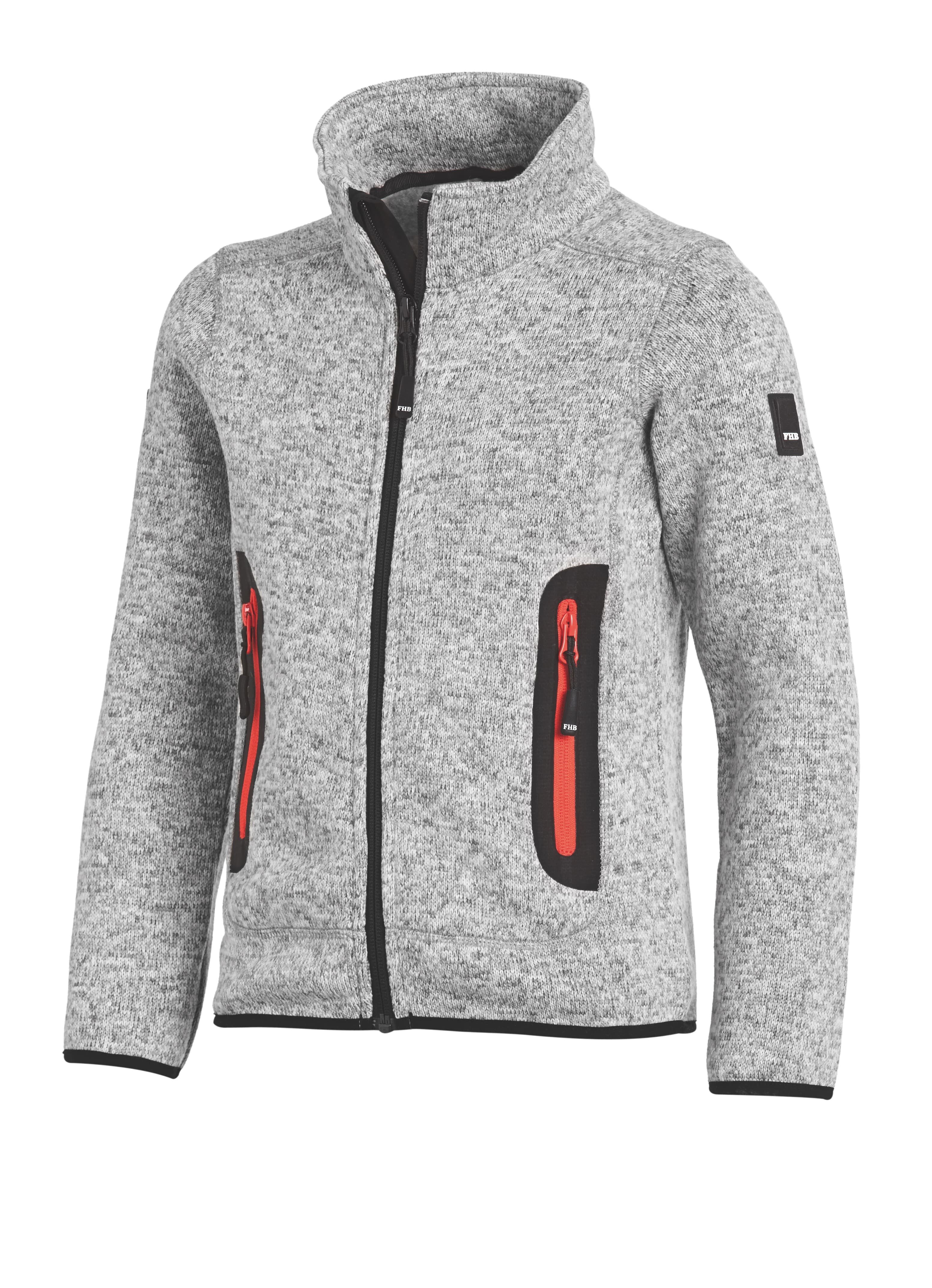 FHB MATS Strick-Fleece-Jacke Kinder