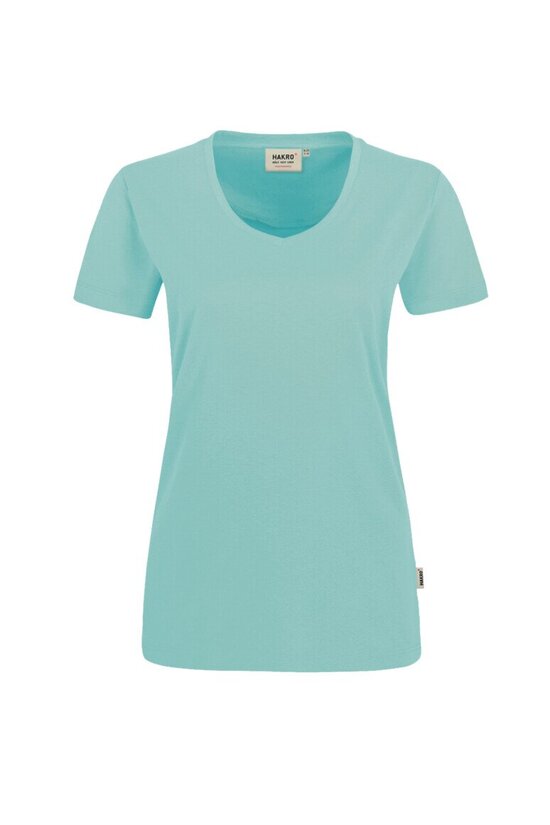 HAKRO Damen V-Shirt Mikralinar® NO. 181