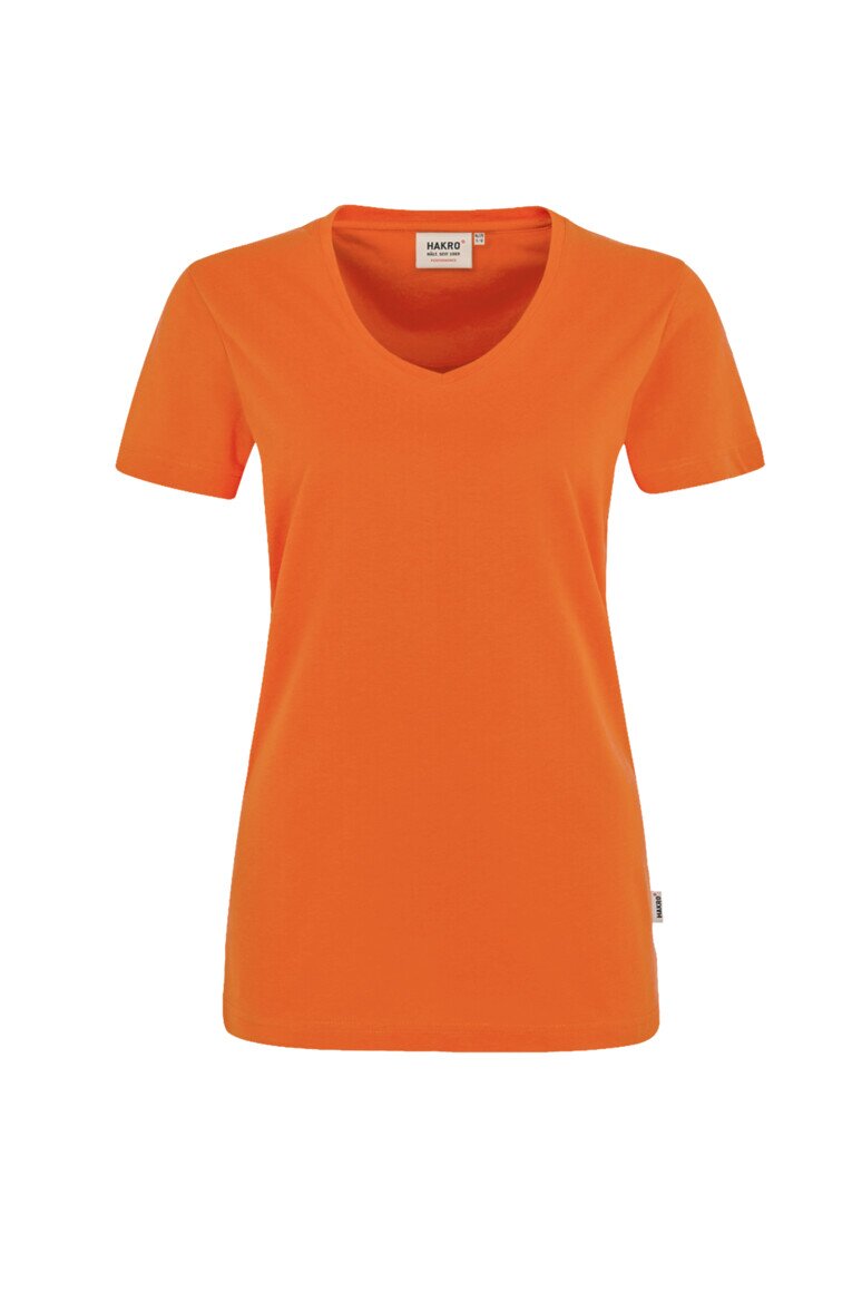 HAKRO Damen V-Shirt Mikralinar® NO. 181
