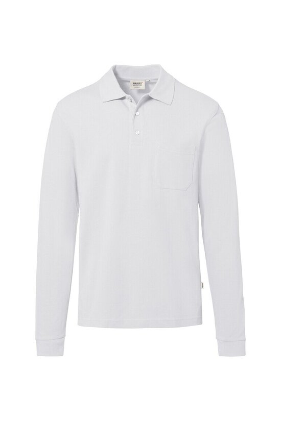 HAKRO Longsleeve-Pocket-Poloshirt Top NO. 809