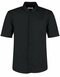 Men`s Tailored Fit Bar Shirt Mandarin Collar Short Sleeve