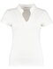 Regular Fit Corporate Top V Neck Mandarin Collar