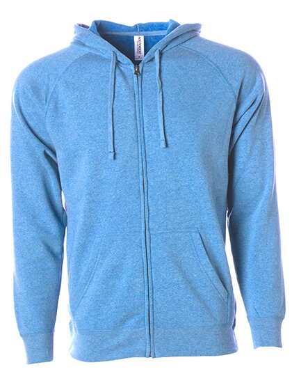 Unisex Midweight Special Blend Raglan Zip Hood