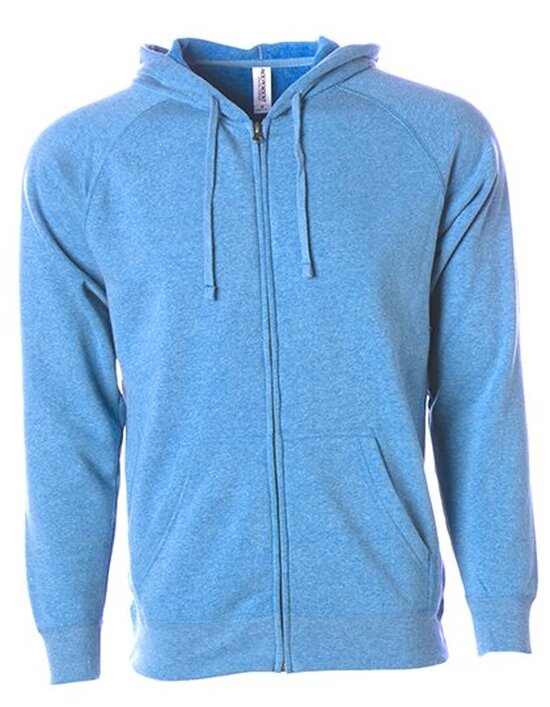 Unisex Midweight Special Blend Raglan Zip Hood
