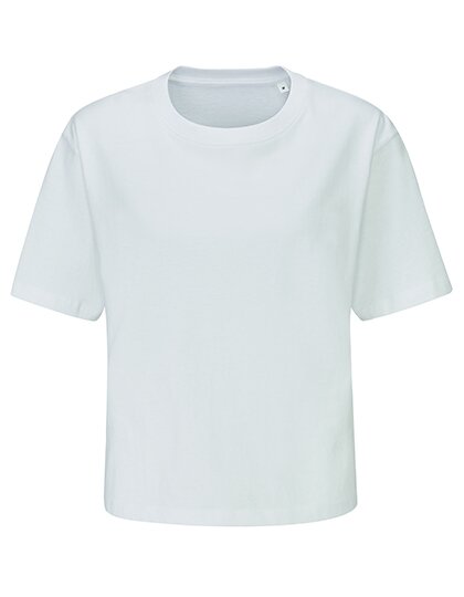 P198 Women's Cropped Heavy T