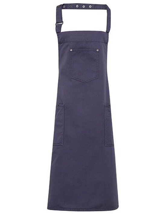 Cotton Chino Bib Apron