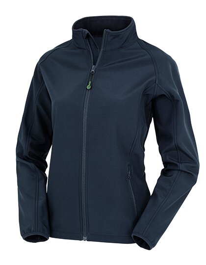 Womens Recycled 2-Layer Printable Softshell Jacket