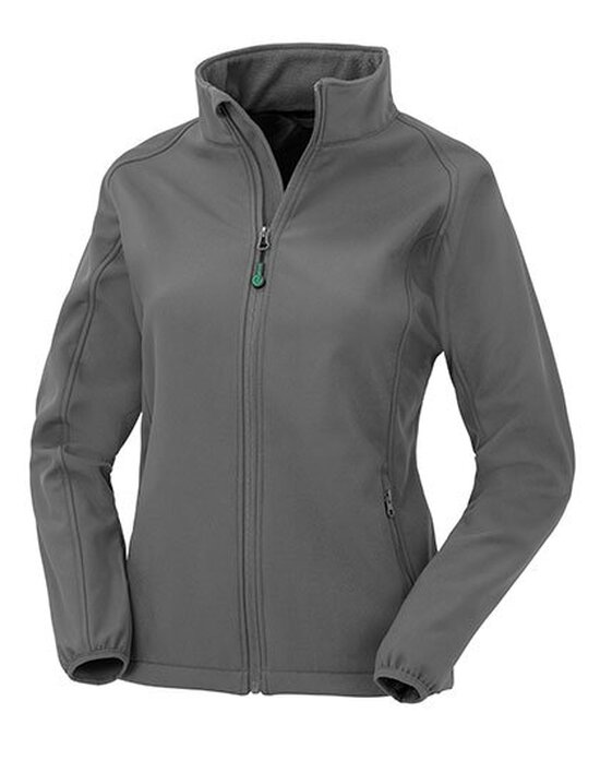 Womens Recycled 2-Layer Printable Softshell Jacket