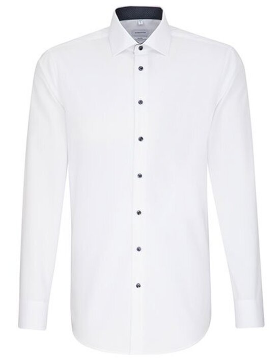 Men`s Shirt Poplin Shaped Fit Longsleeve