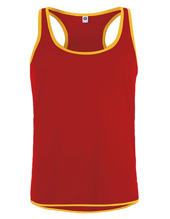 Men`s Contrast Sports Vest