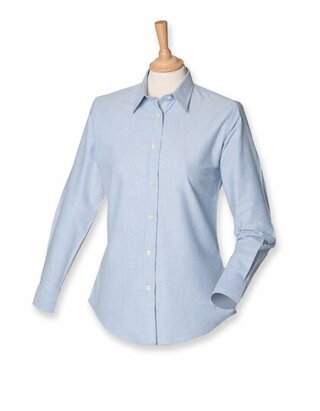 Ladies` Classic Long Sleeved Oxford Shirt