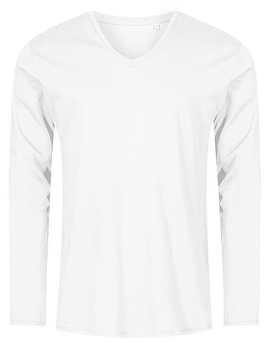 Men´s V-Neck T-Shirt Longsleeve