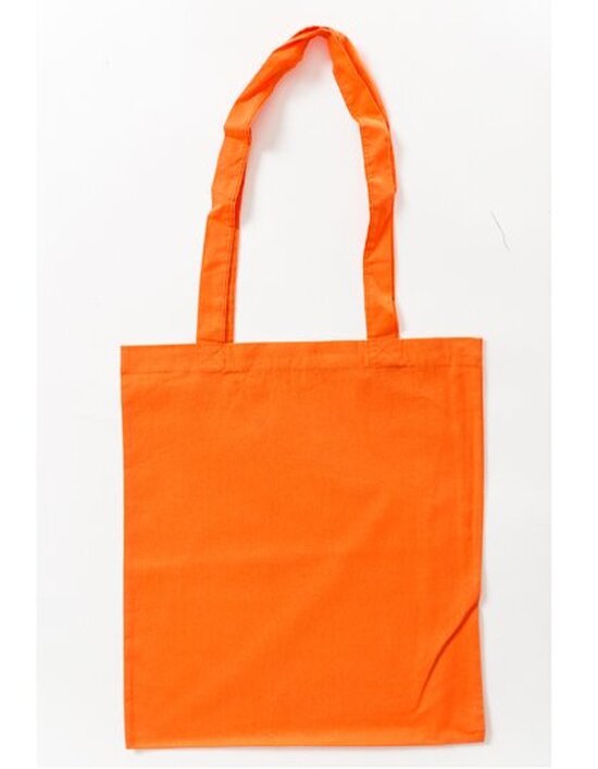 Baumwolltasche, lange Henkel