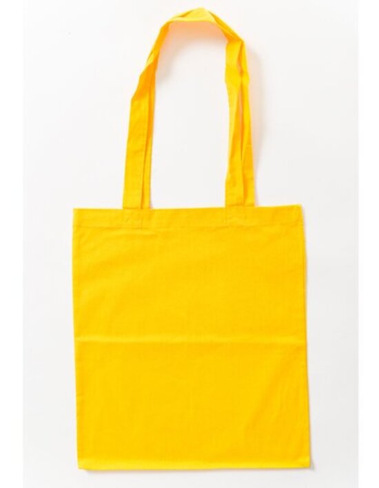 Baumwolltasche, lange Henkel