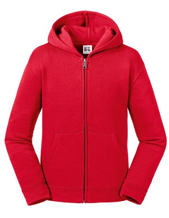 Kids Authentic Zipped Hooded Sweat