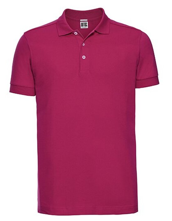 Men`s Fitted Stretch Polo