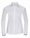 Ladies` Long Sleeve Tailored Herringbone Shirt